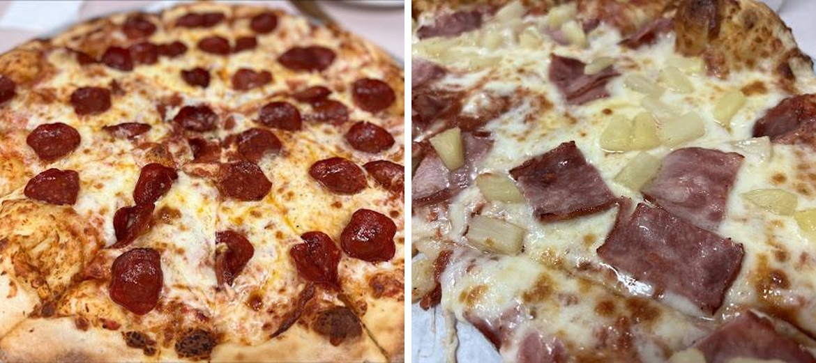 Napoli Pizza Menu