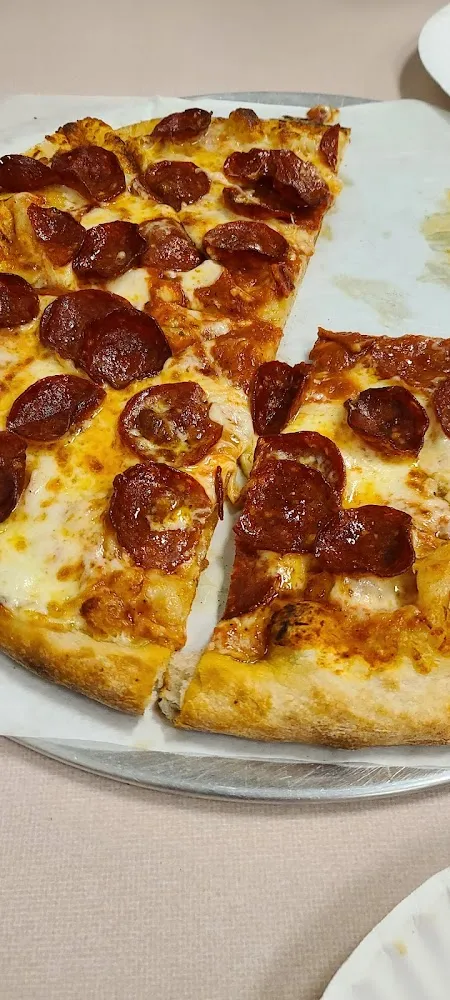 Pepperoni Pizza Extra Cheese and Pepperoni